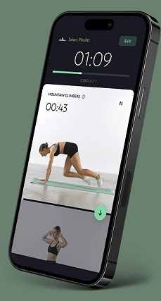App for personal training at home  