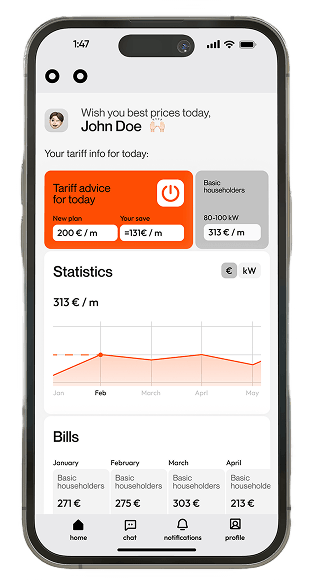 Electricity tariff aggregator